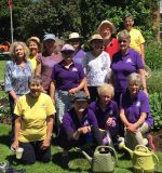 Society volunteers that planted Cenotaph and SunDial Gardens in Spring 2022